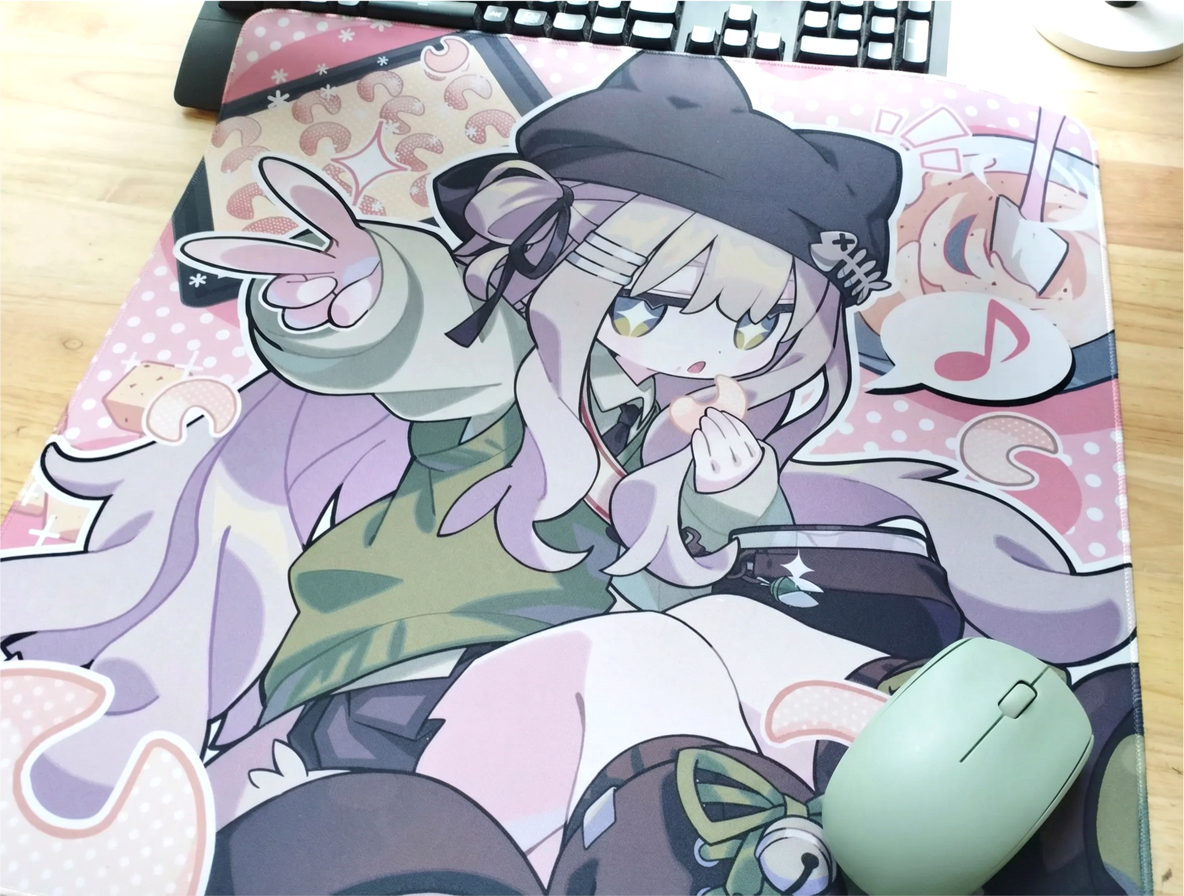 Kipfel Mousepad — 実物写真